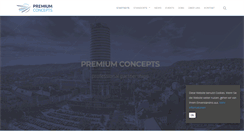 Desktop Screenshot of premium-concepts.de